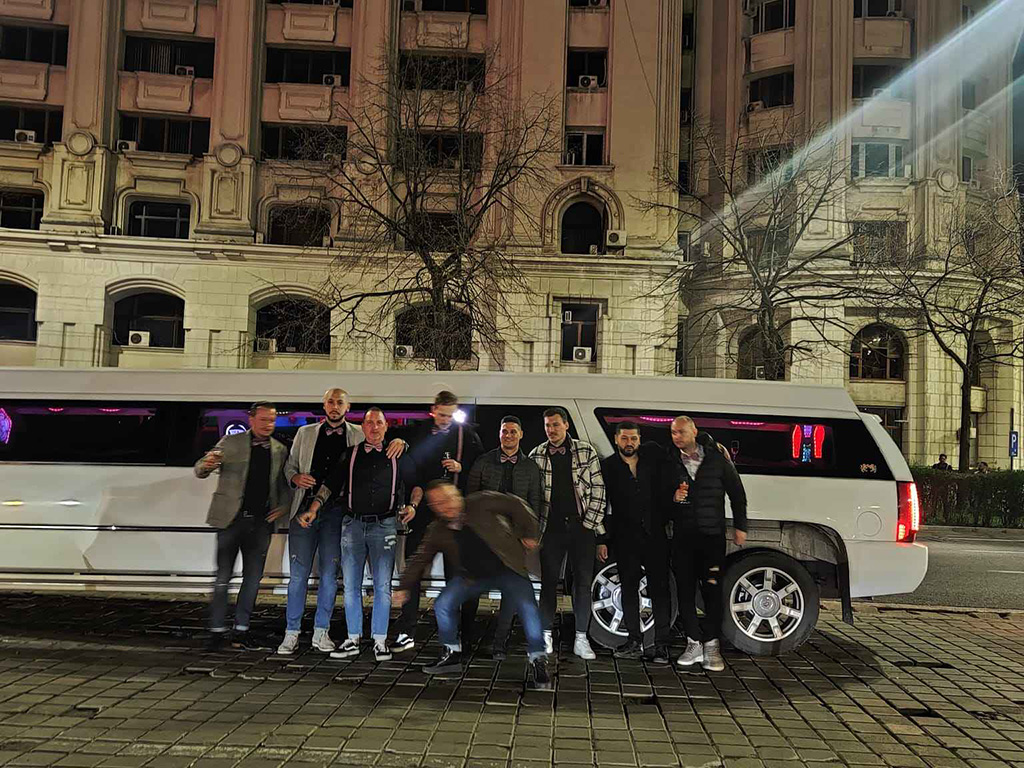 bachelor party cluj limousine