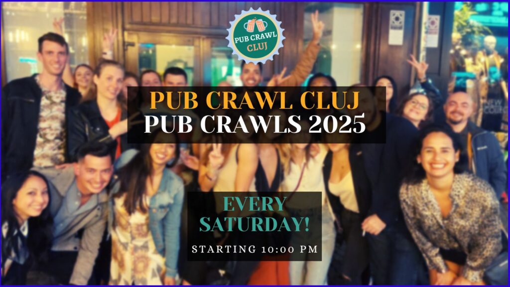 saturday pub crawl cluj